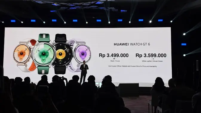 Jam Tangan Huawei Watch GT 6 Series Resmi di Indonesia, Simak Harga dan Fitur Utamnya