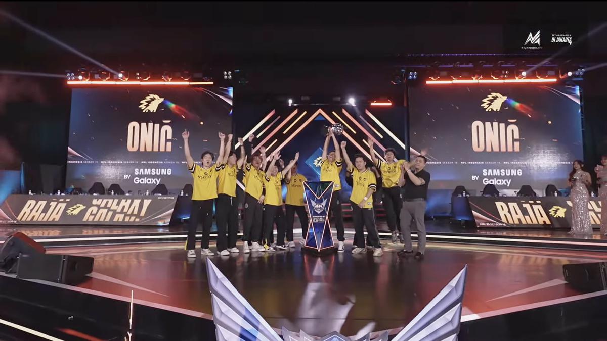 Juara MPL ID S16, Onic kalahkan Alter Ego 4-1 dan raih gelar ke-8 untuk wakili Indonesia di M7 World Championship